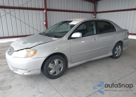 2003 Toyota Corolla S z USA, uszkodzony, nr VIN 1NXBR32E73Z151063